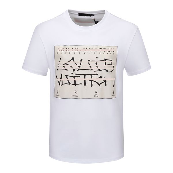 senior designer men's t-shirt casual men's short sleeve round neck shirt clothing colorful embroidery letter printing pure cotton, White;black
senior designer men's t-shirt casual men's short sleeve round neck shirt clothing colorful embroidery letter printing pure cotton, White;black