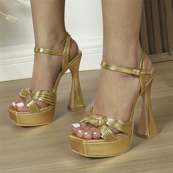 sandals golden solid platform extreme high heels woman summer ankle buckle strap catwalk nightclub female shoes 230511, Black
sandals golden solid platform extreme high heels woman summer ankle buckle strap catwalk nightclub female shoes 230511, Black