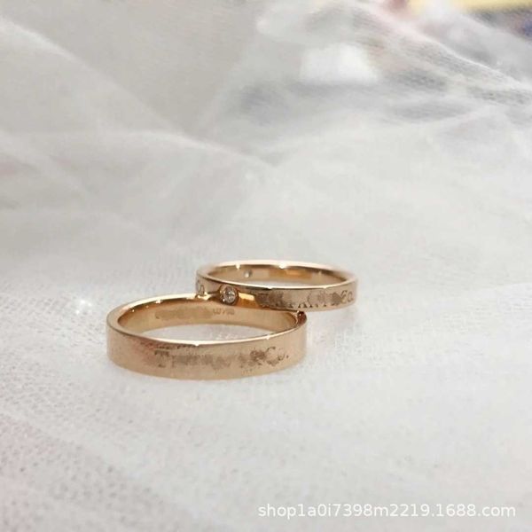 high version tiffay classic three diamond couple ring ins light luxury style pair fashion simple, Silver
high version tiffay classic three diamond couple ring ins light luxury style pair fashion simple, Silver