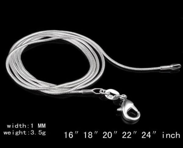 big promotions 100 pcs 925 sterling silver smooth chain necklace lobster clasps chain jewelry size 1mm 16inch --- 24inch3858672
big promotions 100 pcs 925 sterling silver smooth chain necklace lobster clasps chain jewelry size 1mm 16inch --- 24inch3858672