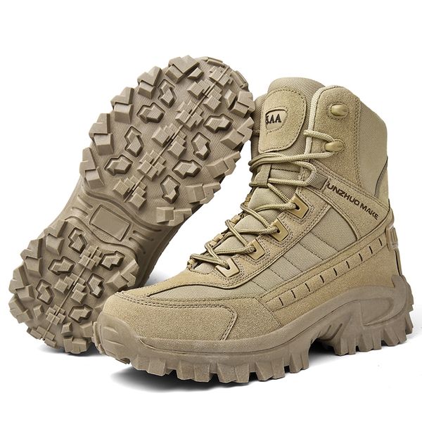 2022 military ankle boots men outdoor leather tactical combat man boots army hunting work boots for men shoes casual bot zapatos, Black
2022 military ankle boots men outdoor leather tactical combat man boots army hunting work boots for men shoes casual bot zapatos, Black