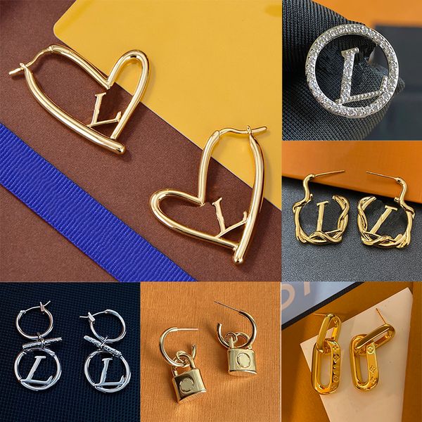 womens gold earrings designer for women charm stud earring luxury letter fashion jewelry 001, Golden
womens gold earrings designer for women charm stud earring luxury letter fashion jewelry 001, Golden