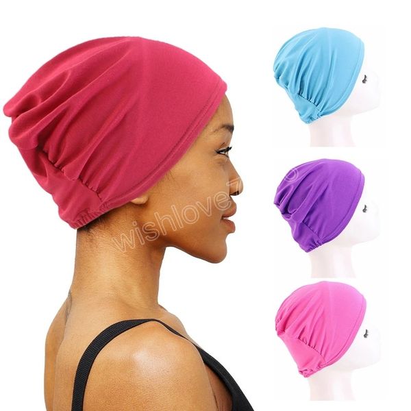soft stretchy muslim underscarf inner tube cap dome turban head wrap islamic eid prayer hijab women headscarf solid color turban, Blue;gray
soft stretchy muslim underscarf inner tube cap dome turban head wrap islamic eid prayer hijab women headscarf solid color turban, Blue;gray