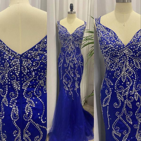 2023 sparkling evening dresses royal blue crystal sequins beads mermaid prom dress sweetheart party gowns shiny robe de soiree vestido, Black;red
2023 sparkling evening dresses royal blue crystal sequins beads mermaid prom dress sweetheart party gowns shiny robe de soiree vestido, Black;red