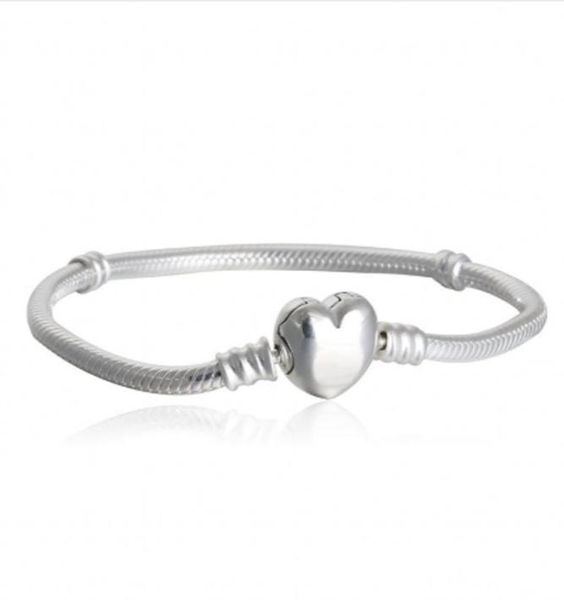 new heart clasp bracelets famous brand logo authentic 925 sterling silver fashion chain charm bracelets diy charms beads pd16142919, Black
new heart clasp bracelets famous brand logo authentic 925 sterling silver fashion chain charm bracelets diy charms beads pd16142919, Black