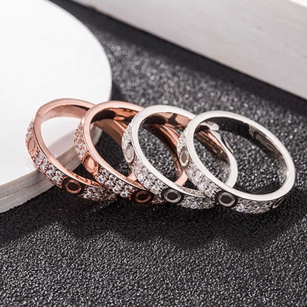 band rings love ring womens couple diamond screw stainless steel zircon jewelry gifts for woman accessories wholesale tidal flow design 689e, Silver
band rings love ring womens couple diamond screw stainless steel zircon jewelry gifts for woman accessories wholesale tidal flow design 689e, Silver