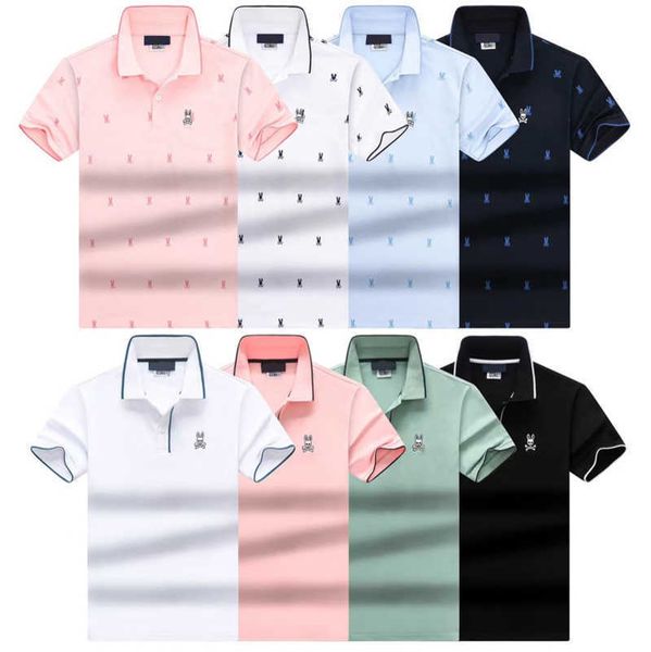 23new mens polo psychos shirts bunnys tees tshirts skull rabbit designer polos t-shirt summer fashion breathable short sleeve casual h8po, White;black
23new mens polo psychos shirts bunnys tees tshirts skull rabbit designer polos t-shirt summer fashion breathable short sleeve casual h8po, White;black