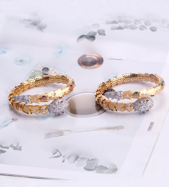new arrive luxury fashion lady brass diamond zircon red/green eyes single wrap serpent 18k plated gold open bracelet bangle4753196, Black
new arrive luxury fashion lady brass diamond zircon red/green eyes single wrap serpent 18k plated gold open bracelet bangle4753196, Black
