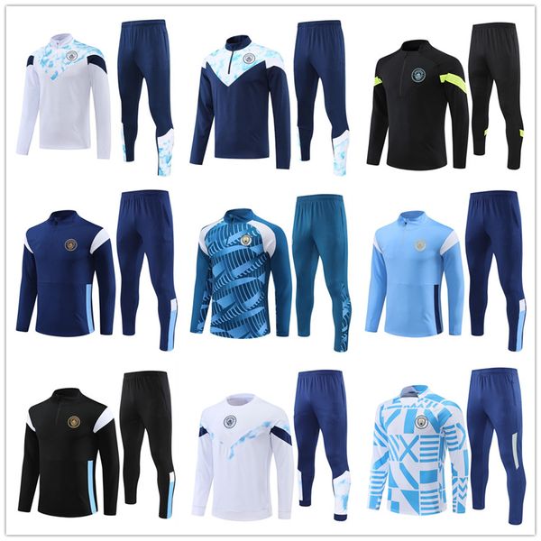 2023 man tracksuit city haaland soccer jerseys half zip men and kids training suit 22/23/24 new long sleeve sportswear football boys girls s, Black
2023 man tracksuit city haaland soccer jerseys half zip men and kids training suit 22/23/24 new long sleeve sportswear football boys girls s, Black