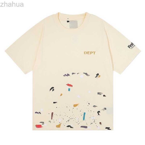 gal lavin mens designer t shirt casual man womens tees hand-painted ink splash graffiti letters loose short-sleeved round neck clothes, White;black
gal lavin mens designer t shirt casual man womens tees hand-painted ink splash graffiti letters loose short-sleeved round neck clothes, White;black