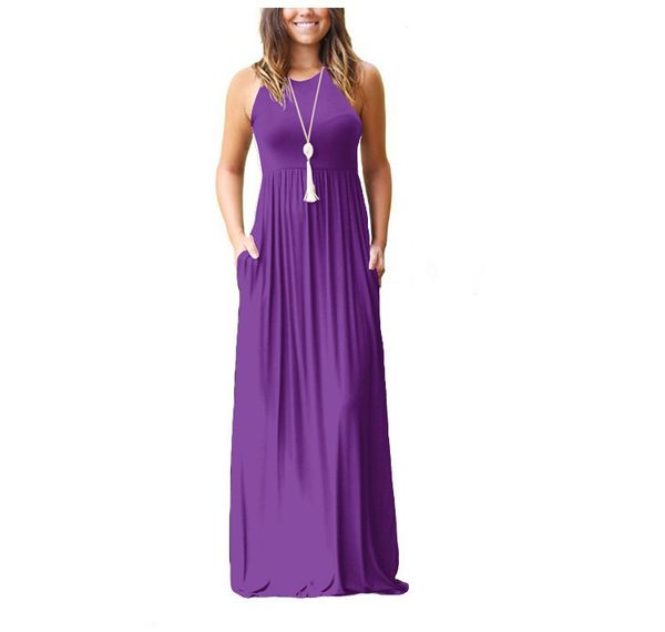 2023 summer maxi racer back long beach women's dress rayon with pocket sleeveless crew-neck woman's casual loose dresses bkd23001, Black;gray
2023 summer maxi racer back long beach women's dress rayon with pocket sleeveless crew-neck woman's casual loose dresses bkd23001, Black;gray