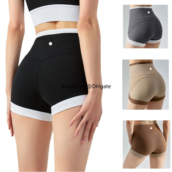 Lu Designer Yoga Suit Women' Summer High Waist Hip Lifting Show Big Hips Fiess Sports Quick Dried Tripartite Pants Ultra Short Spicy Shorts, White
Lu Designer Yoga Suit Women' Summer High Waist Hip Lifting Show Big Hips Fiess Sports Quick Dried Tripartite Pants Ultra Short Spicy Shorts, White