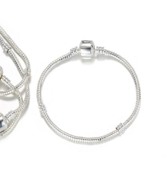 3mm 15-23cm 925 silver bracelets 3mm chain fit charm bead bangle bracelet diy jewelry gift for men women9131812, Black
3mm 15-23cm 925 silver bracelets 3mm chain fit charm bead bangle bracelet diy jewelry gift for men women9131812, Black