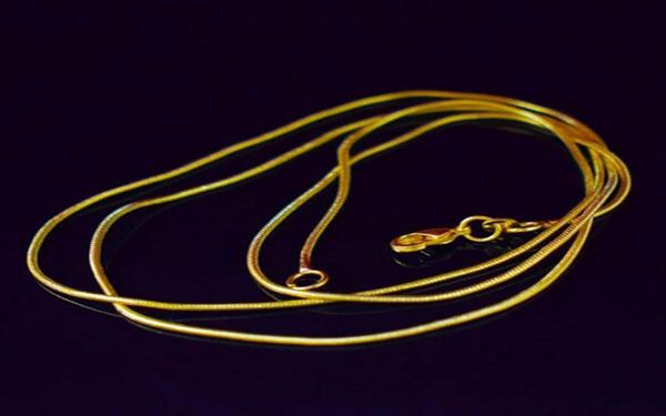 1.2mm 18k gold plated smooth chain necklace lobster clasps chain wedding party jewelry size 1.2mm 16inch --- 30inch whosales price5683948, Silver
1.2mm 18k gold plated smooth chain necklace lobster clasps chain wedding party jewelry size 1.2mm 16inch --- 30inch whosales price5683948, Silver