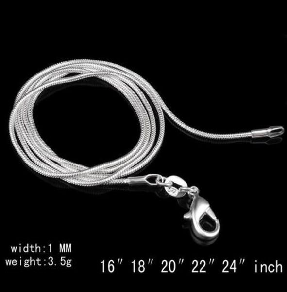 big promotions 100 pcs 925 sterling silver smooth chain necklace lobster clasps chain jewelry size 1mm 16inch --- 24inch4593128
big promotions 100 pcs 925 sterling silver smooth chain necklace lobster clasps chain jewelry size 1mm 16inch --- 24inch4593128