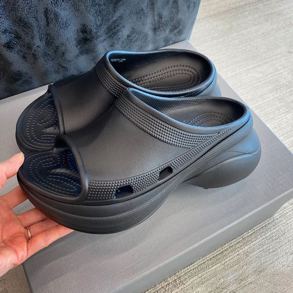 luxury designer thick-sole breathable height-increasing slippers for ladies men couple large size beach vacation fashion casual summer new m, Black
luxury designer thick-sole breathable height-increasing slippers for ladies men couple large size beach vacation fashion casual summer new m, Black