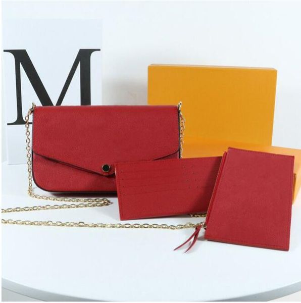 luxurys designer bag women handbag favorite multi accessories 3 pcs/set woman crossbody purse flowers shoulder lady leather with box 61276 m
luxurys designer bag women handbag favorite multi accessories 3 pcs/set woman crossbody purse flowers shoulder lady leather with box 61276 m