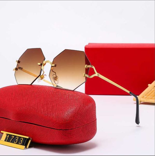 fashion rimless sunglasses women luxury sun glasses new designer original glasses shades celebrity uv400, White;black
fashion rimless sunglasses women luxury sun glasses new designer original glasses shades celebrity uv400, White;black