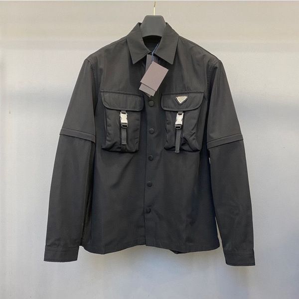 designer mens jackets woman fashion jacket casual sun protection shirt stylish detachable sleeves shirts recycled nylon windbreaker 23fw, Black;brown
designer mens jackets woman fashion jacket casual sun protection shirt stylish detachable sleeves shirts recycled nylon windbreaker 23fw, Black;brown