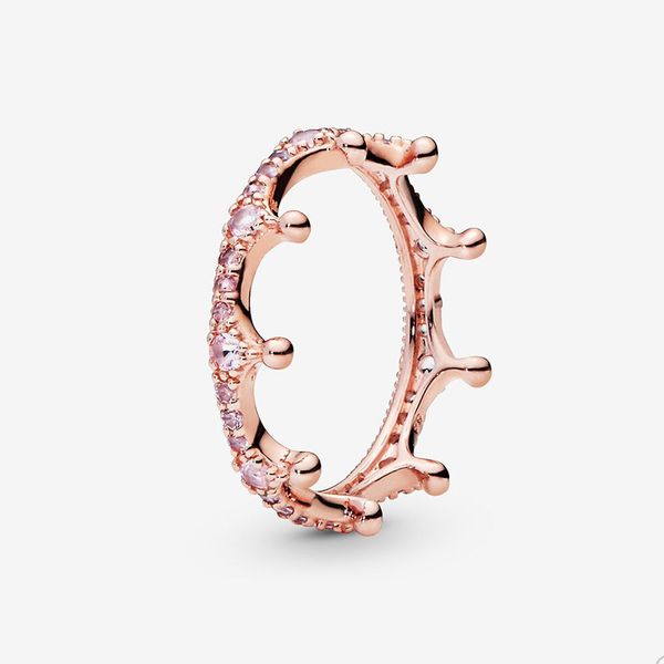 luxury rose gold crown ring for pandora pink crystal diamond wedding rings designer jewelry for women girls sisters gift 925 silver ring wit, Slivery;golden
luxury rose gold crown ring for pandora pink crystal diamond wedding rings designer jewelry for women girls sisters gift 925 silver ring wit, Slivery;golden