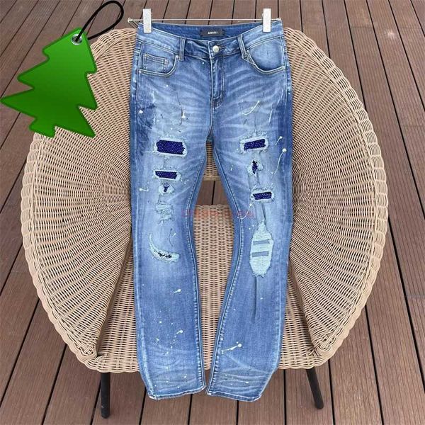 designer clothing amires jeans denim pants fashion brand hole beggar splashink diamond jeans mens amies elastic pants fashion versatile leg, Blue
designer clothing amires jeans denim pants fashion brand hole beggar splashink diamond jeans mens amies elastic pants fashion versatile leg, Blue