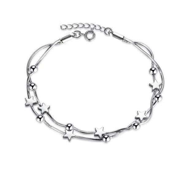 classic chain pentagram round bead bracelet girls hand jewelry3289928, Golden;silver
classic chain pentagram round bead bracelet girls hand jewelry3289928, Golden;silver