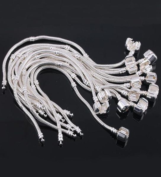 fashion s925 sterling silver plated chain bracelet fit beads charms bracelet diy marking jewelry5529216, Golden;silver
fashion s925 sterling silver plated chain bracelet fit beads charms bracelet diy marking jewelry5529216, Golden;silver