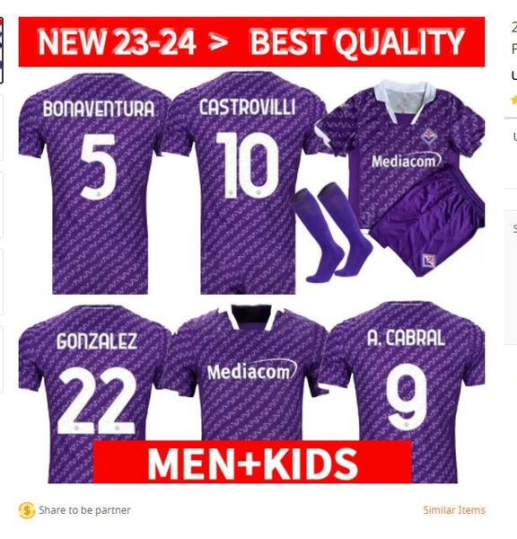 23 24 fiorentina soccer jerseys ikone 2023 2024 castrovilli erick florence jersey acf jovic cabral milenkovic c.kouame men kids kit sets foo, Black;yellow
23 24 fiorentina soccer jerseys ikone 2023 2024 castrovilli erick florence jersey acf jovic cabral milenkovic c.kouame men kids kit sets foo, Black;yellow