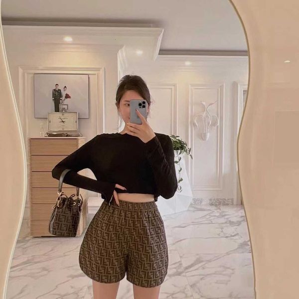 fend1/fend1 23 summer new jacquard double f casual sports denim shorts fashion versatile women's korean edition, White;black
fend1/fend1 23 summer new jacquard double f casual sports denim shorts fashion versatile women's korean edition, White;black