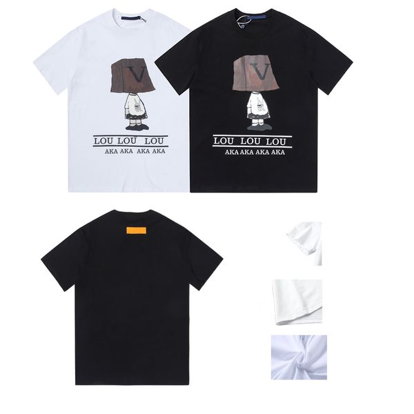 23ss designer celebrity t-shirt high-quality font printing round-necked short-sleeved fashion clothing, White;black
23ss designer celebrity t-shirt high-quality font printing round-necked short-sleeved fashion clothing, White;black