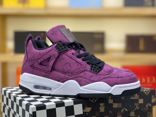 men's authentic 4s basketball shoes jumpman 4 iv purple white black 2023 fashionable lifestyle casual sneakers
men's authentic 4s basketball shoes jumpman 4 iv purple white black 2023 fashionable lifestyle casual sneakers
