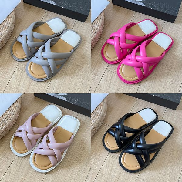 cnel designer slippers lambskin straps slides sandals pearl pink white black grey fuchsia womens shoes summer beach slide luxury flats women
cnel designer slippers lambskin straps slides sandals pearl pink white black grey fuchsia womens shoes summer beach slide luxury flats women