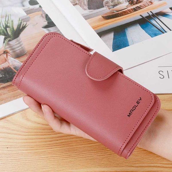 luxury brand mini genuine leather wallet for women 2023 new women's 30% off long korean card bag buckle multi function slot lady wallet, Red;black
luxury brand mini genuine leather wallet for women 2023 new women's 30% off long korean card bag buckle multi function slot lady wallet, Red;black