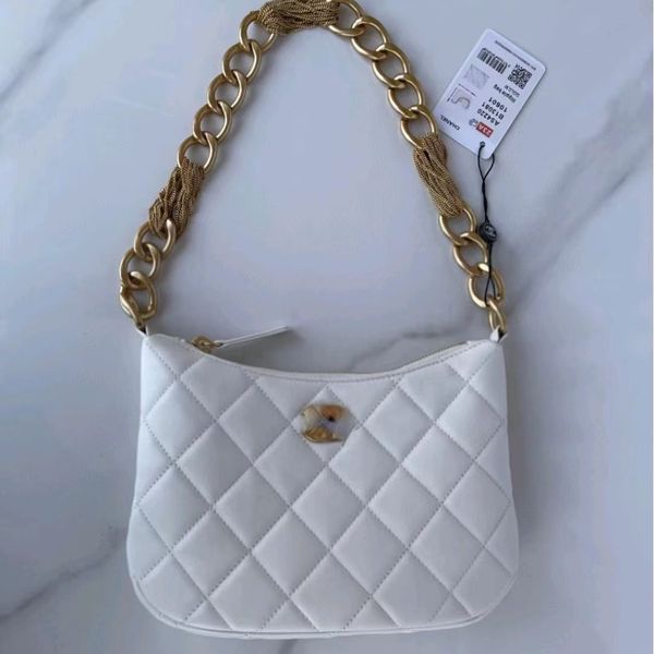 2023 new 23a original single tassel gold chain hobo armpit bag imported sheepskin senior designer bag luxury women as4200#2023 new 22cm with
2023 new 23a original single tassel gold chain hobo armpit bag imported sheepskin senior designer bag luxury women as4200#2023 new 22cm with