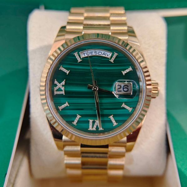 mens automatic movement 40mm watches day/date diamond womens watch luminous waterproof wristwatches luxury folding wristwatch 36mm dhgate ro, Slivery;brown
mens automatic movement 40mm watches day/date diamond womens watch luminous waterproof wristwatches luxury folding wristwatch 36mm dhgate ro, Slivery;brown