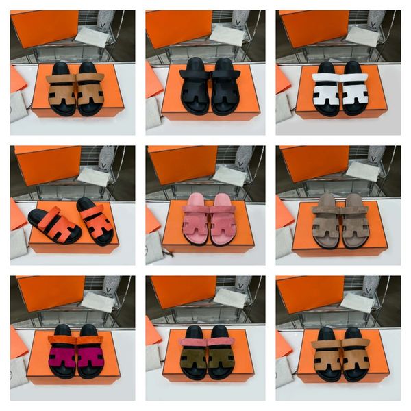designer chypre h slippers plus size 35-45 lady leather sandals men women flip flops summer beach flat slipper suede leather outdoor mules l, Black
designer chypre h slippers plus size 35-45 lady leather sandals men women flip flops summer beach flat slipper suede leather outdoor mules l, Black