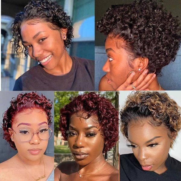 synthetic wigs pixie cut wig short bob curly human hair s 13x1 transparent lace 99j burgundy water deep wave front for women 230227, Black
synthetic wigs pixie cut wig short bob curly human hair s 13x1 transparent lace 99j burgundy water deep wave front for women 230227, Black