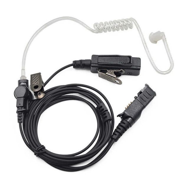 Image of XirP6600 long microphone air guide headset suitable for Motorola Moto rola walkie talkie air guide headset