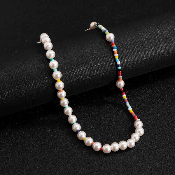 beaded necklaces shixin boho asymmetry pearl choker necklace for women men fashion summer colorful beads 2023 jewelry neck girl gift 230613, Silver
beaded necklaces shixin boho asymmetry pearl choker necklace for women men fashion summer colorful beads 2023 jewelry neck girl gift 230613, Silver
