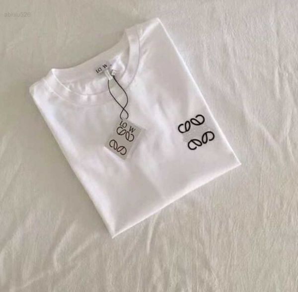 high-quality embroidery loewess t-shirt men's and women's same letter new summer versatile high-end half-sleeve cotton youth fashi, White
high-quality embroidery loewess t-shirt men's and women's same letter new summer versatile high-end half-sleeve cotton youth fashi, White