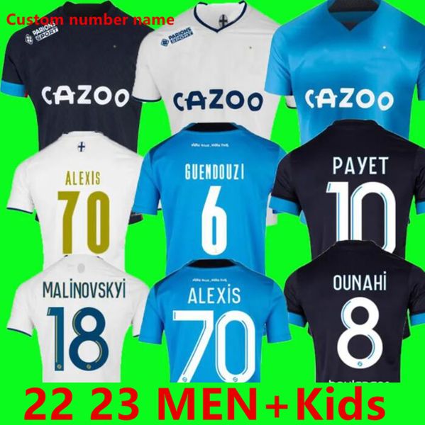 2023 cuisance soccer jerseys marseilles maillot footguendouzi alexis gerson payet clauss 22 23 football shirts men kids veretout under nuno, Black;yellow
2023 cuisance soccer jerseys marseilles maillot footguendouzi alexis gerson payet clauss 22 23 football shirts men kids veretout under nuno, Black;yellow