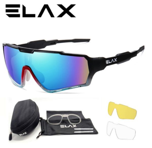 elax fashion cycling glasses outdoor sports bicycle windshield windshield goggles 3 lens set, White;black
elax fashion cycling glasses outdoor sports bicycle windshield windshield goggles 3 lens set, White;black