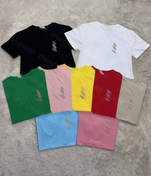 23ss womens designer clothing tee womens t-shirt round neck pure cotton colored sticking drill letter logo short sleeve t-shirt 9 colors ava, White
23ss womens designer clothing tee womens t-shirt round neck pure cotton colored sticking drill letter logo short sleeve t-shirt 9 colors ava, White