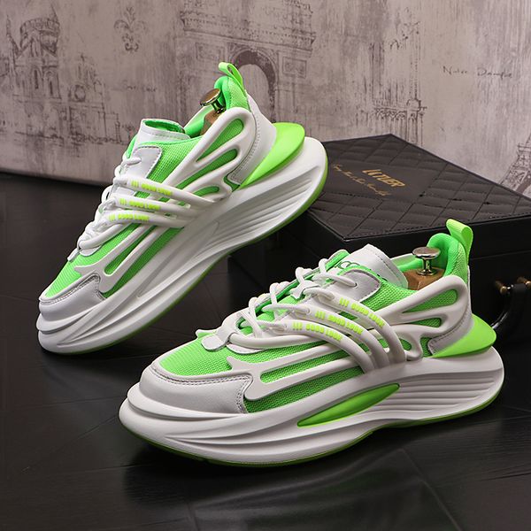new luxury charming men showy white green casual high shoes flats male designer prom sneakers loafers shoes zapatos hombre, Black
new luxury charming men showy white green casual high shoes flats male designer prom sneakers loafers shoes zapatos hombre, Black