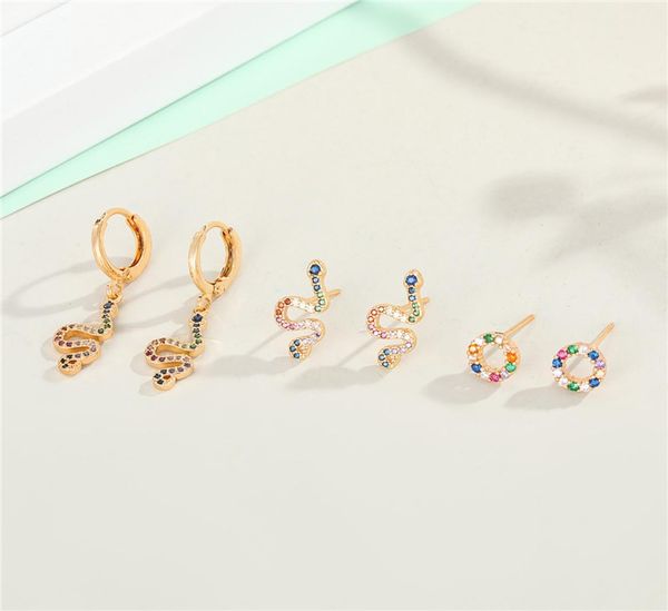 metal zircon rainbow hoop earrings for female gift jewelry unique bohemian colorful rhinestone animal small hoop earrings5617707, Golden;silver
metal zircon rainbow hoop earrings for female gift jewelry unique bohemian colorful rhinestone animal small hoop earrings5617707, Golden;silver