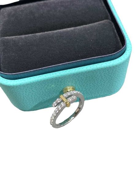 high version tiffay round full diamond colorful ring v gold new edge series surrounding advanced sense valentine's day gift with logo, Silver
high version tiffay round full diamond colorful ring v gold new edge series surrounding advanced sense valentine's day gift with logo, Silver