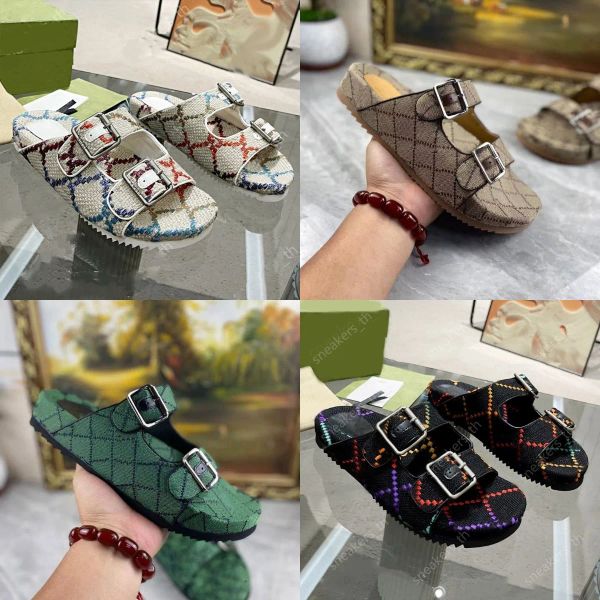 designer sandals platform sandal women fabric slippers cotton rubber slides summer mules thick bottom slipper tweed slide with box nhj, Black
designer sandals platform sandal women fabric slippers cotton rubber slides summer mules thick bottom slipper tweed slide with box nhj, Black