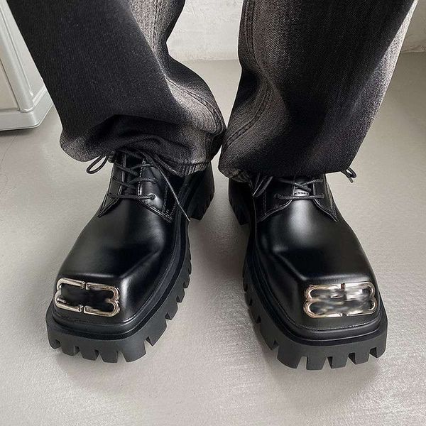 designer boots knight boots martin boots autumn and winter men's thick sole anti slip round head square ankle boat men's button mo, Black
designer boots knight boots martin boots autumn and winter men's thick sole anti slip round head square ankle boat men's button mo, Black