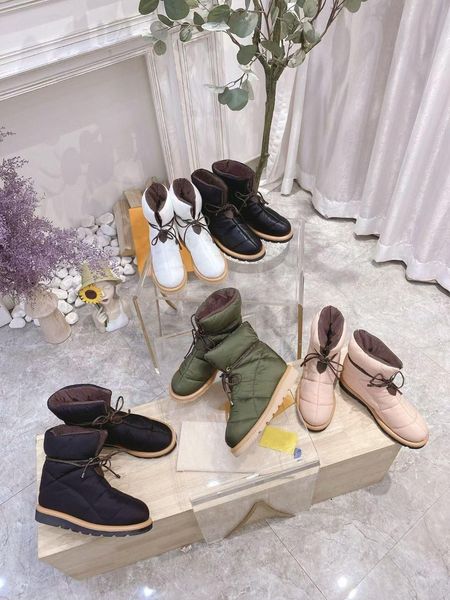 winter wool boots fashion women shoes thick bottom suede alphabet medium boot designer shoe platform cold resistance and warmth retention la, Black
winter wool boots fashion women shoes thick bottom suede alphabet medium boot designer shoe platform cold resistance and warmth retention la, Black