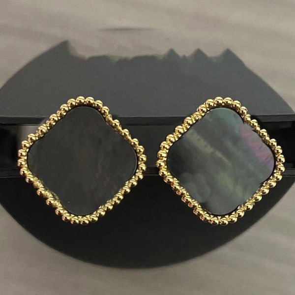 designer van clover stud earring luxury four-leaf classics charm earrings women flower jewelry womam earing 59, Golden;silver
designer van clover stud earring luxury four-leaf classics charm earrings women flower jewelry womam earing 59, Golden;silver